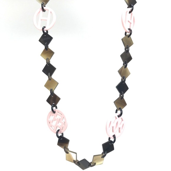 HERMES Brown Necklace - Picture 1 of 10